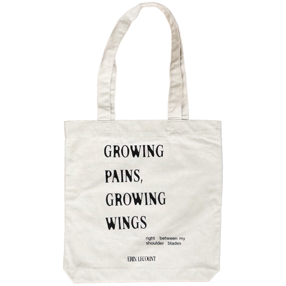 Growing Pains, Growing Wings Tote Bag